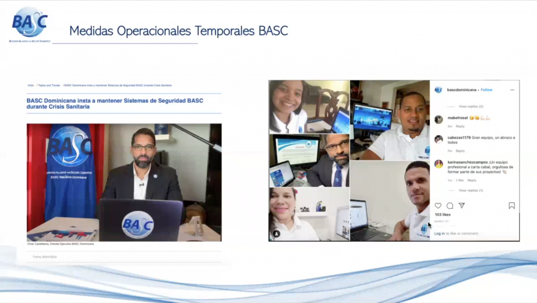 «Medidas Operativas Temporales» una cápsula informativa, realizada por el Capítulo BASC Dominicana. 