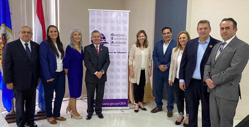 Momentos durante el Taller Nacional sobre Seguridad de la Cadena de Suministros en Zonas Francas en Ciudad del Este, Paraguay. 